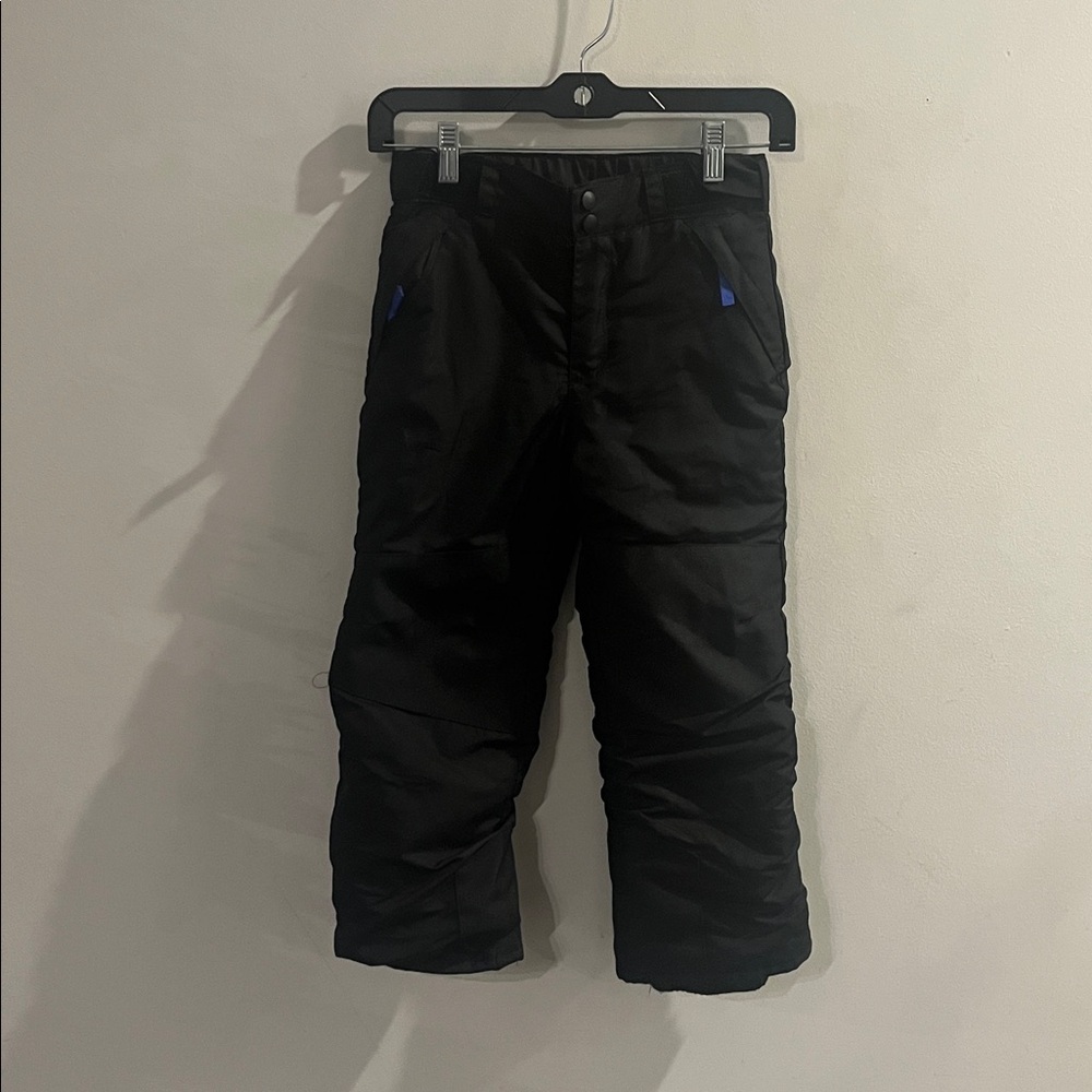 Kids Black Winter Pants